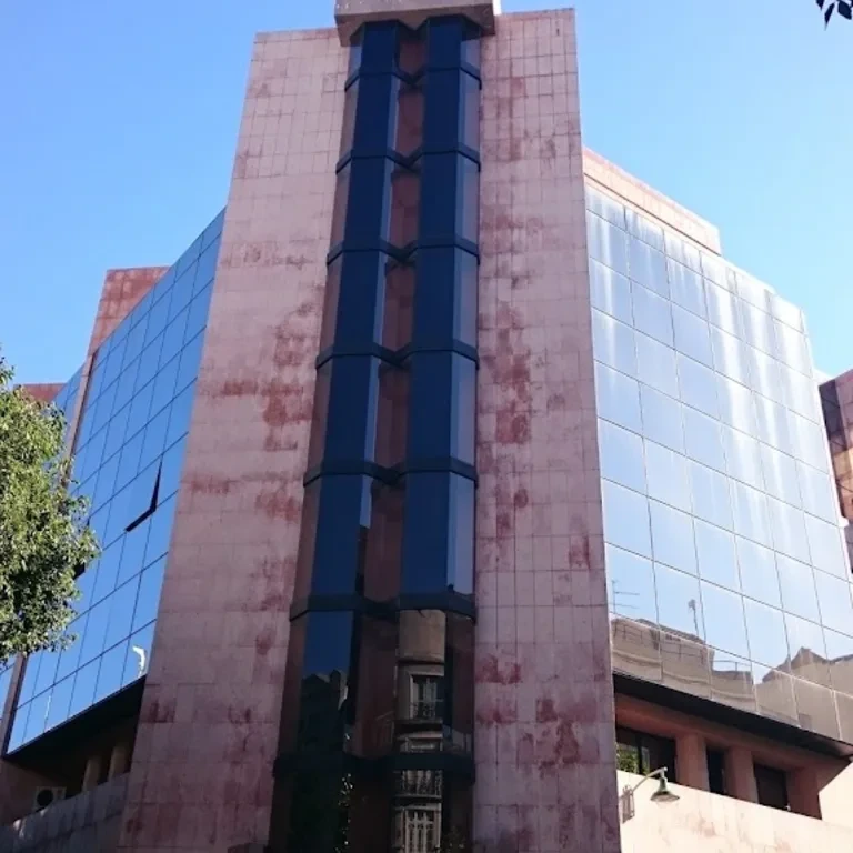 modern office building blue sky architecture
